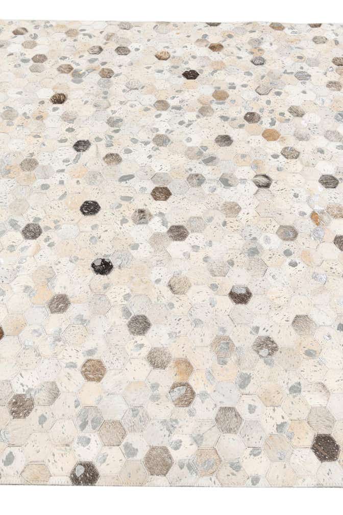 5' x 8' Cowhide Stocks Rug