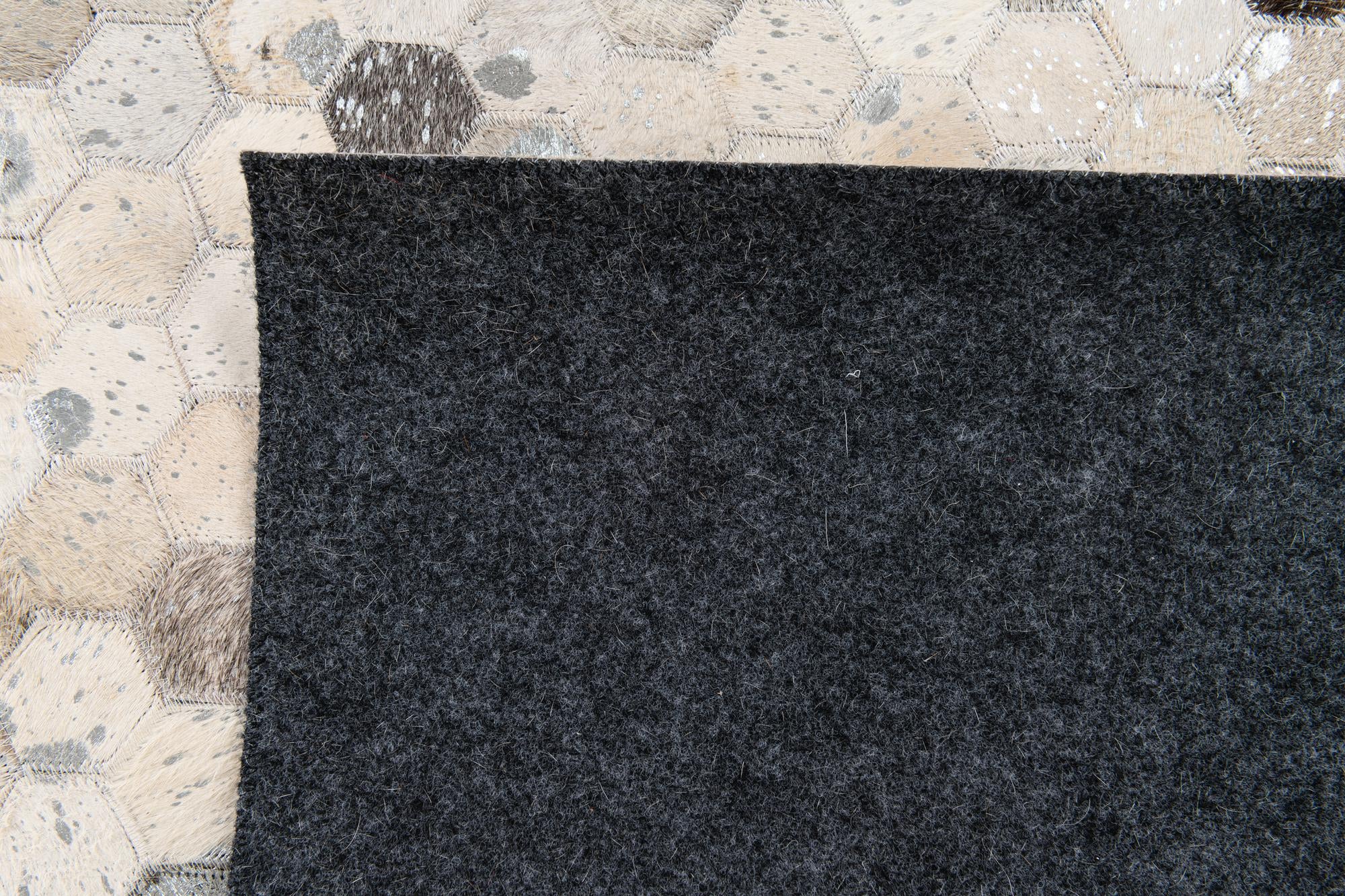 5' x 8' Cowhide Stocks Rug