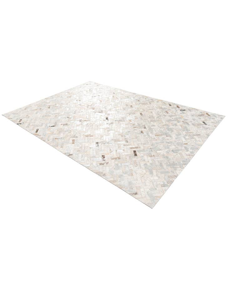Detail image of 5' 4 x 7' 6 Cowhide Stocks Rug