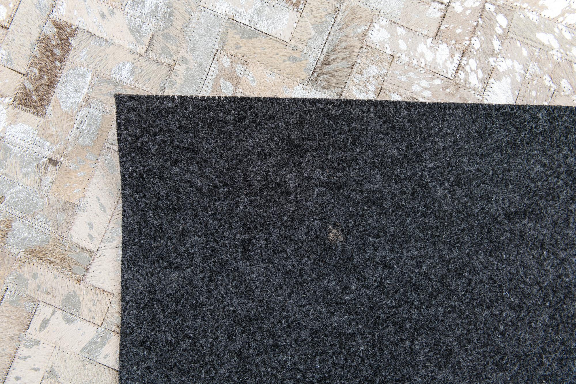 5' 4 x 7' 6 Cowhide Stocks Rug