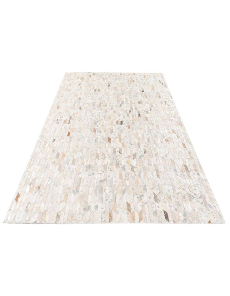 Detail image of 4' 11 x 8' Cowhide Stocks Rug