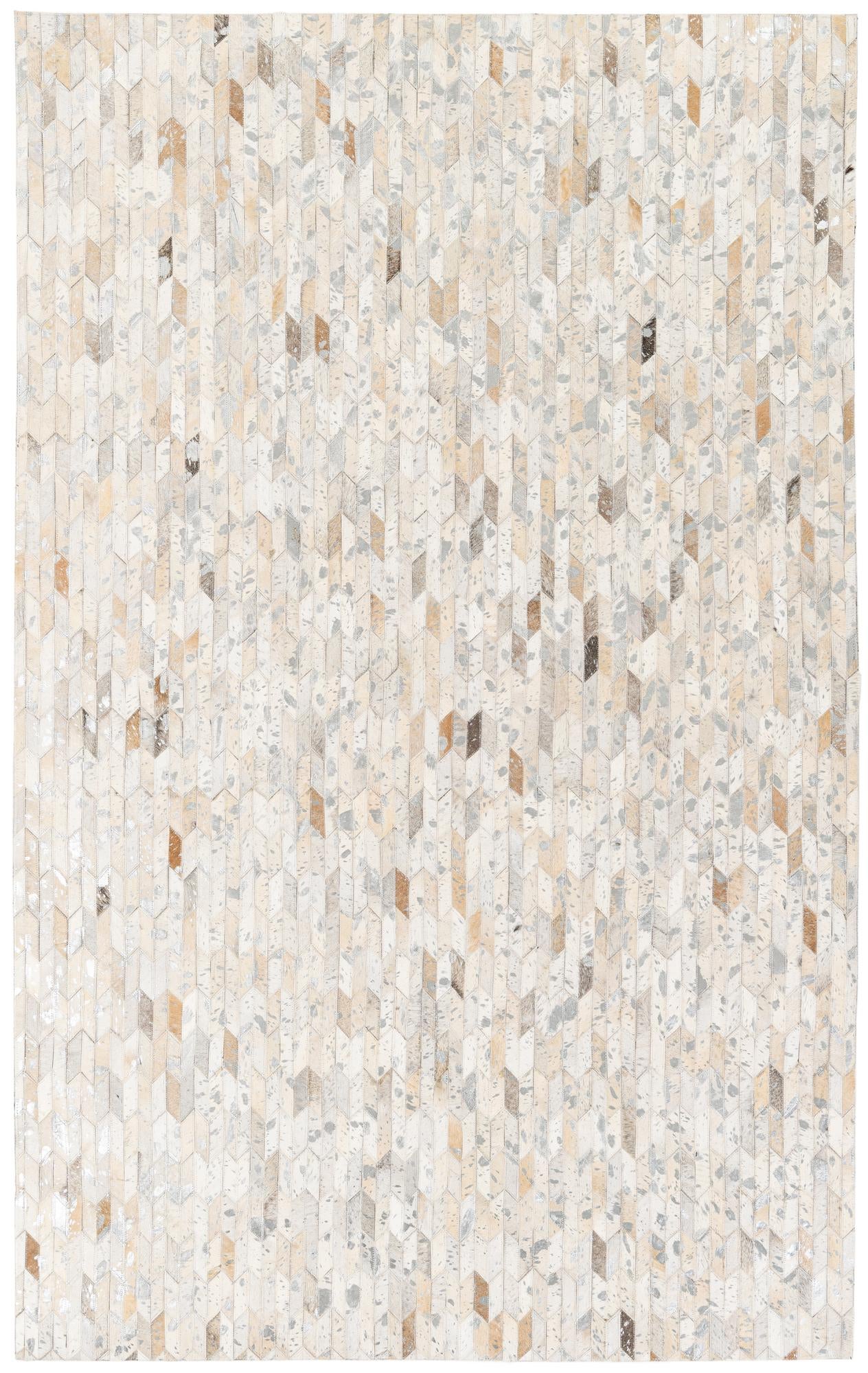 4' 11 x 8' Cowhide Stocks Rug