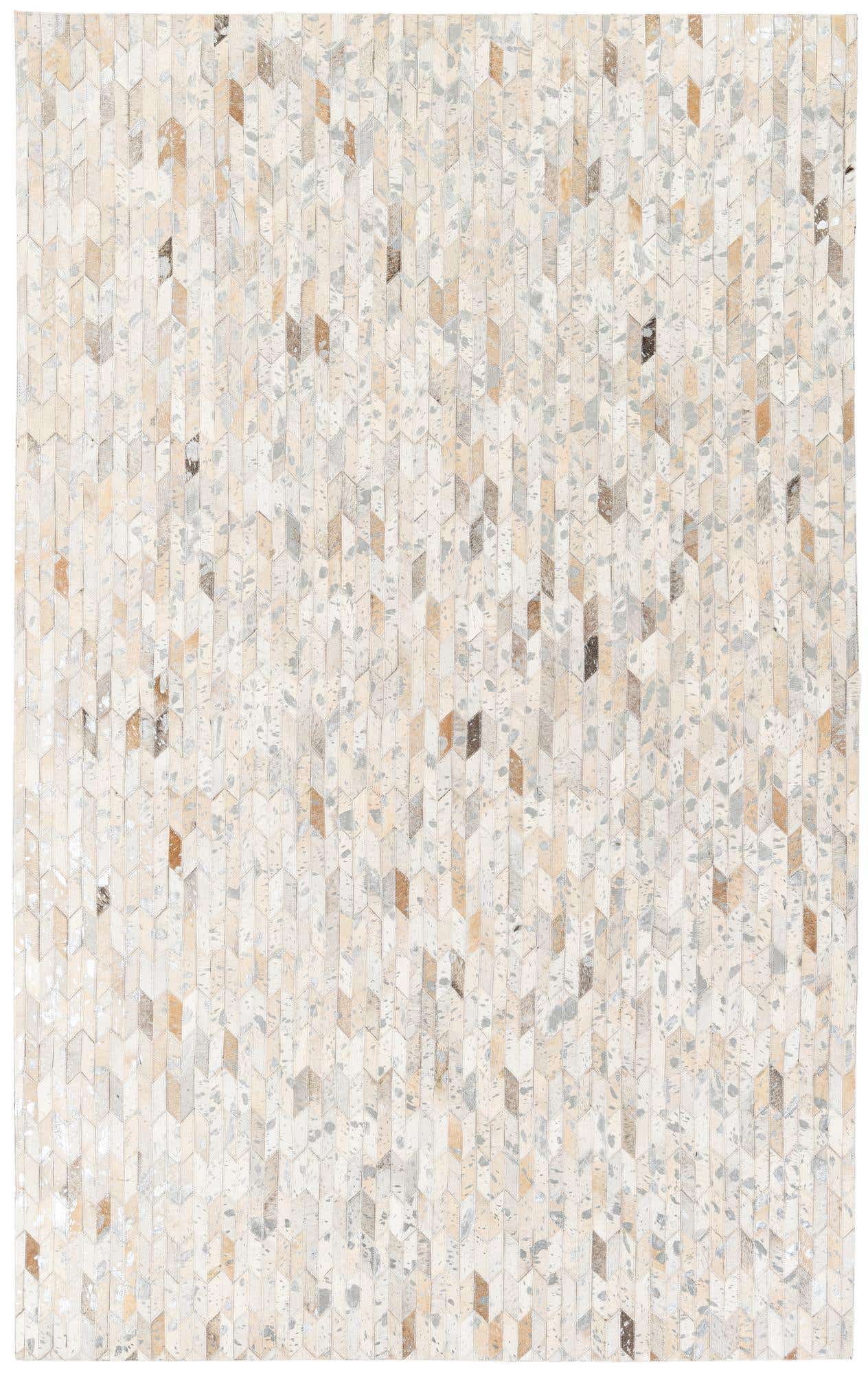4' 11 x 8' Cowhide Stocks Rug