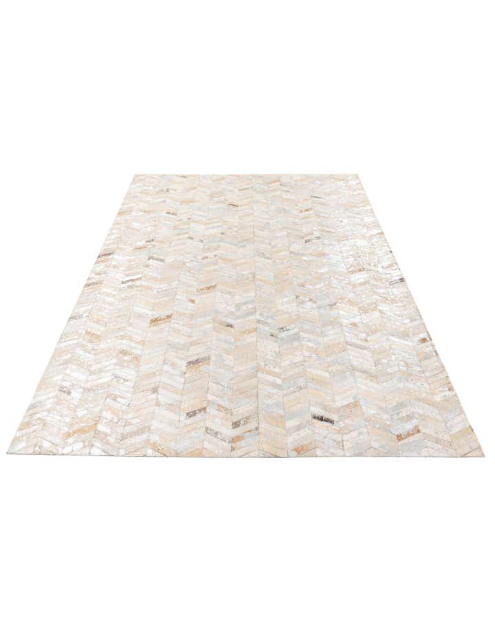 5' 6 x 7' 7 Cowhide Stocks Rug