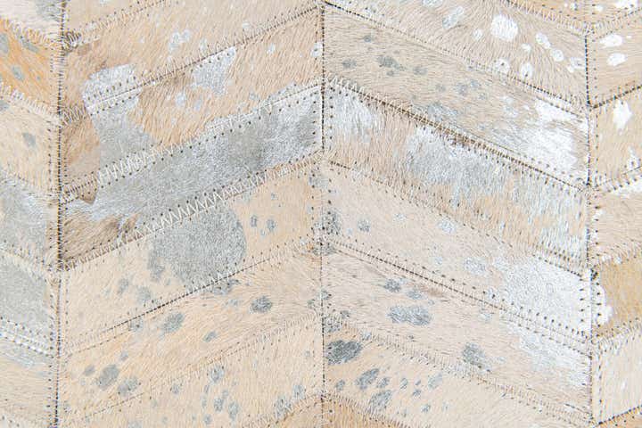 5' 6 x 7' 7 Cowhide Stocks Rug