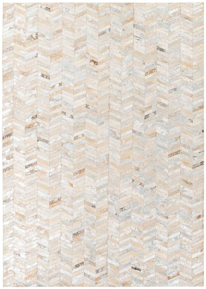 5' 6 x 7' 7 Cowhide Stocks Rug