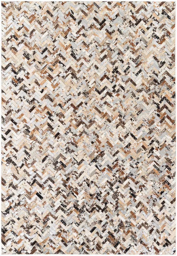 5' 2 x 7' 6 Cowhide Stocks Rug