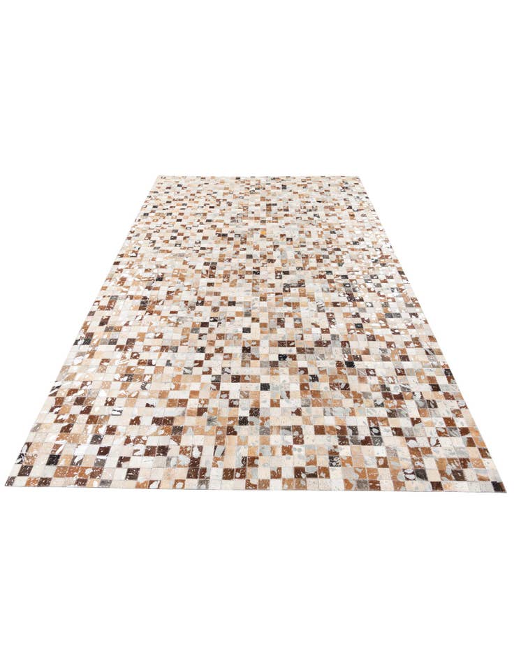 Detail image of 5' 1 x 8' Cowhide Stocks Rug