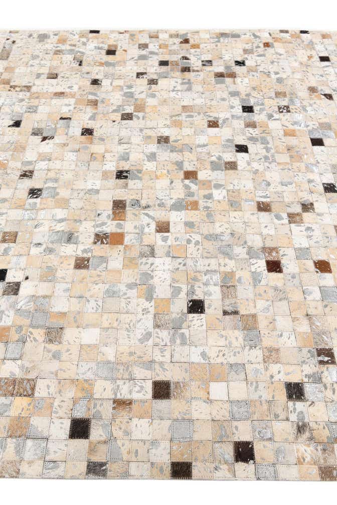 5' 2 x 7' 5 Cowhide Stocks Rug