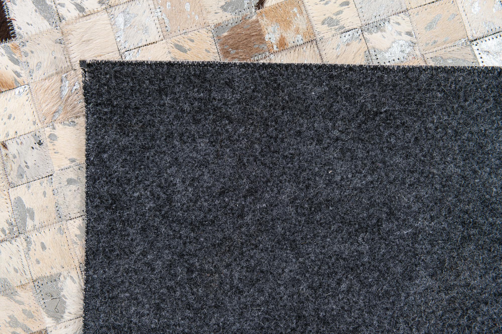 5' 2 x 7' 5 Cowhide Stocks Rug