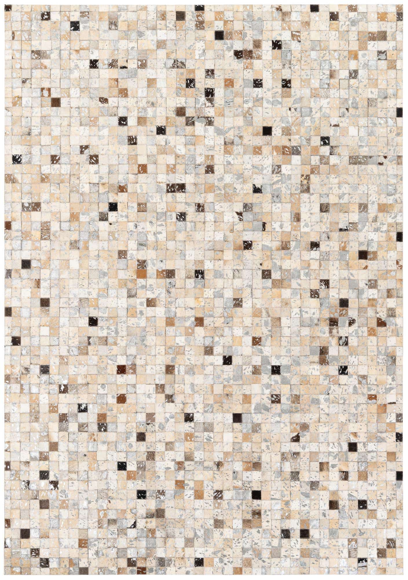 5' 2 x 7' 5 Cowhide Stocks Rug