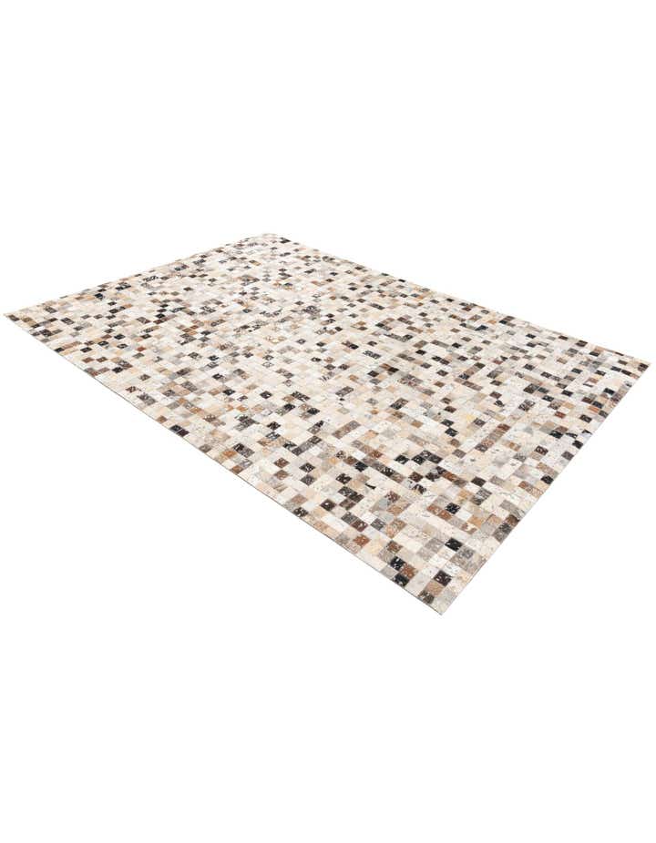 5' 3 x 7' 6 Cowhide Stocks Rug