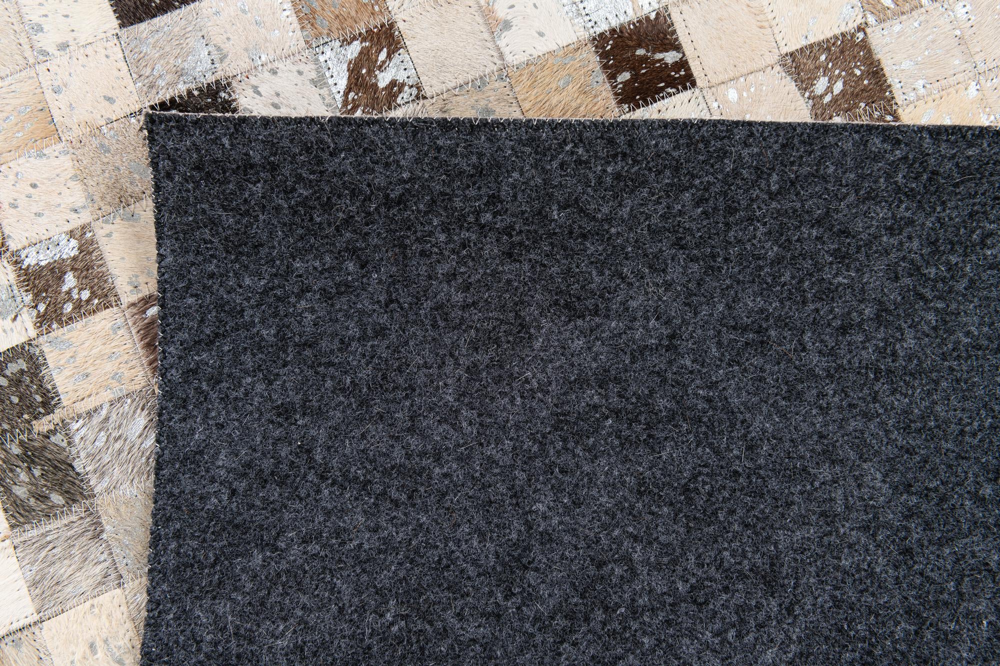 5' 3 x 7' 6 Cowhide Stocks Rug