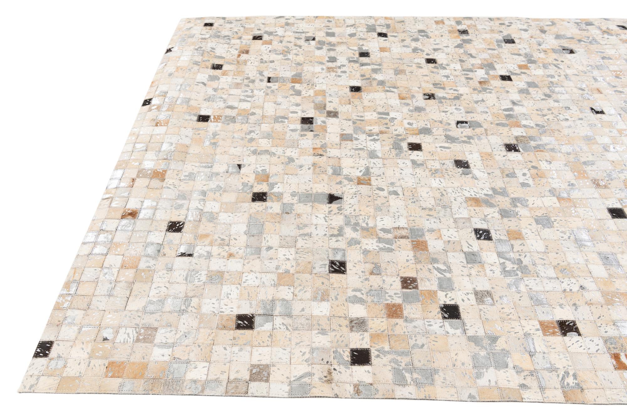 5' 4 x 7' 6 Cowhide Stocks Rug