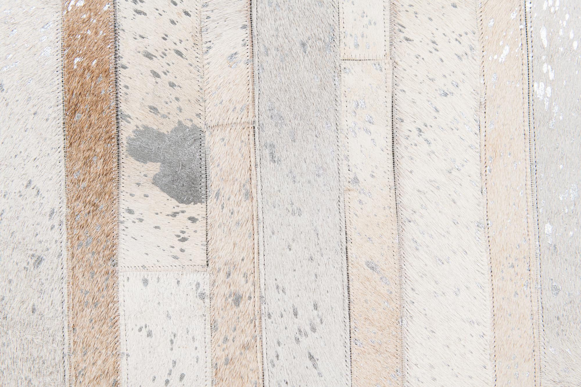 5' 1 x 8' 1 Cowhide Stocks Rug