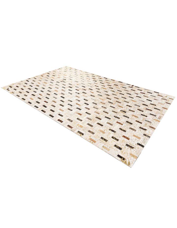 5' 2 x 8' Cowhide Stocks Rug