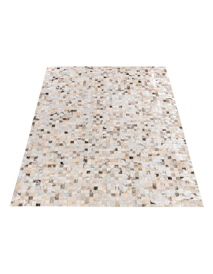 Detail image of 5' 4 x 7' 7 Cowhide Stocks Rug