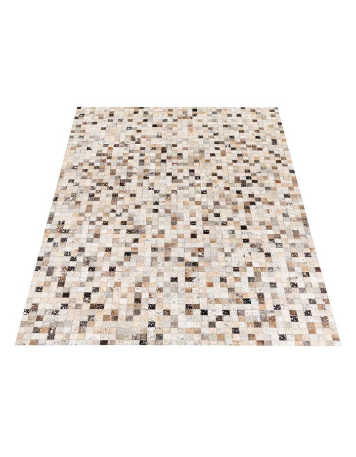 5' 4 x 7' 6 Cowhide Stocks Rug
