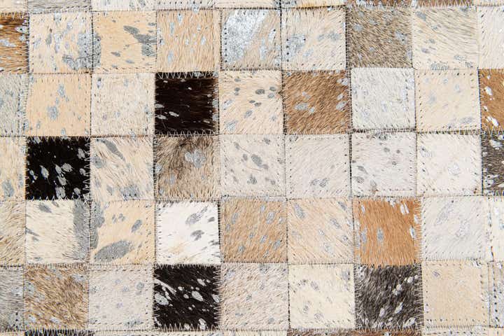 5' 4 x 7' 6 Cowhide Stocks Rug