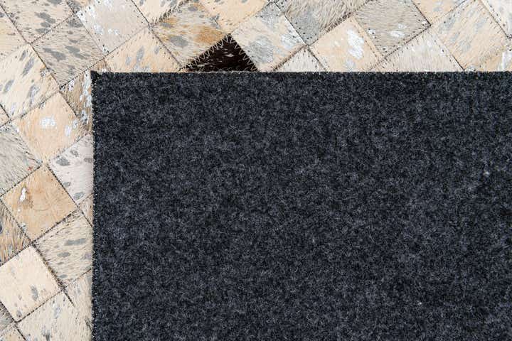 5' 3 x 7' 7 Cowhide Stocks Rug