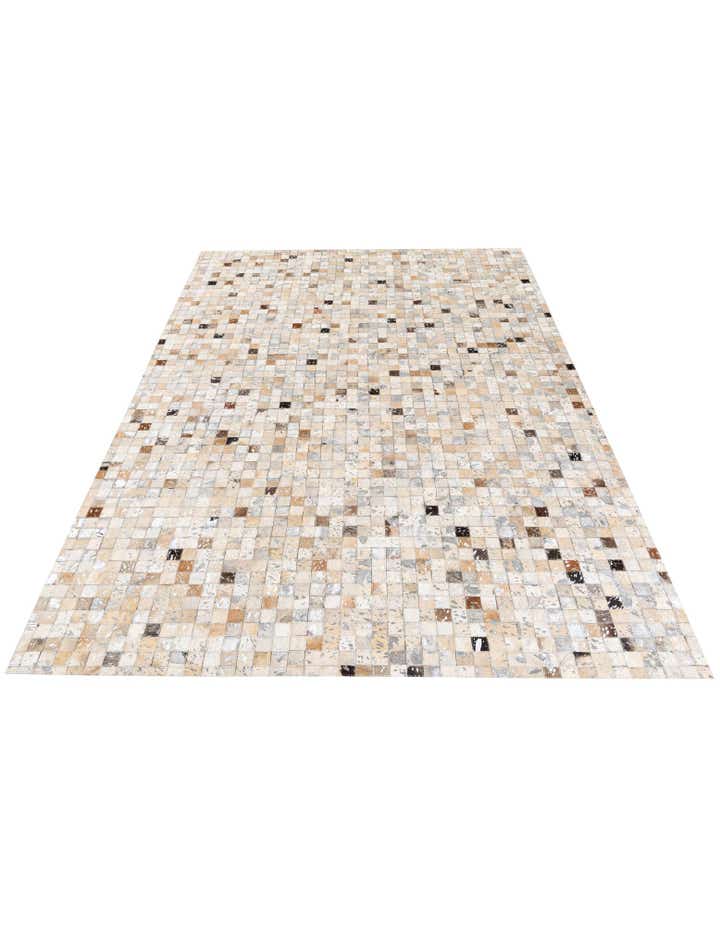 5' 2 x 7' 5 Cowhide Stocks Rug