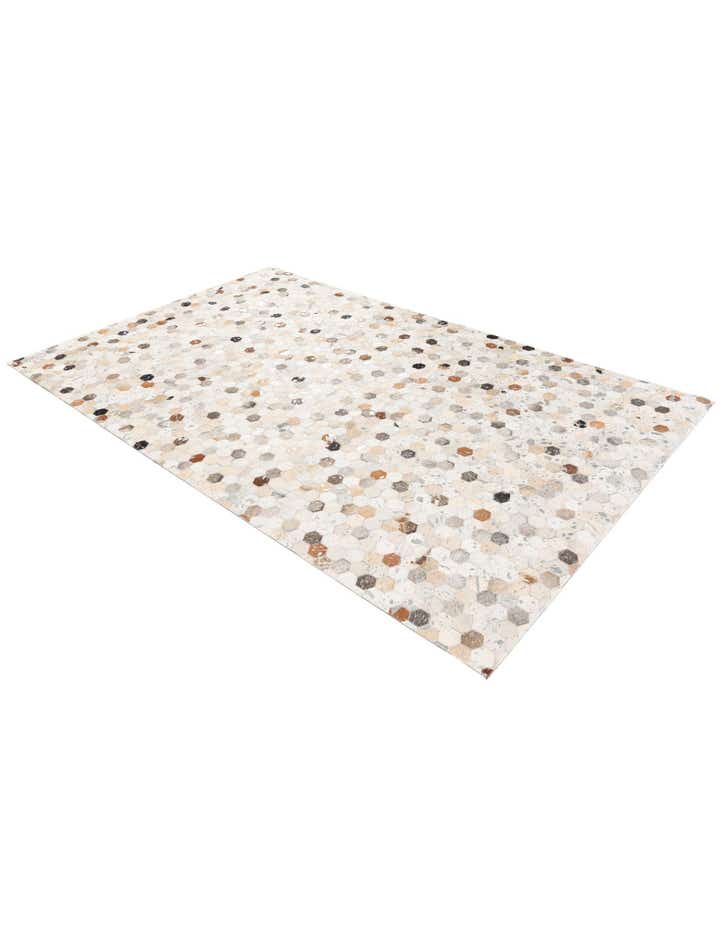 5' 1 x 8' 1 Cowhide Stocks Rug