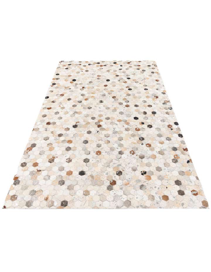 5' 1 x 8' 1 Cowhide Stocks Rug