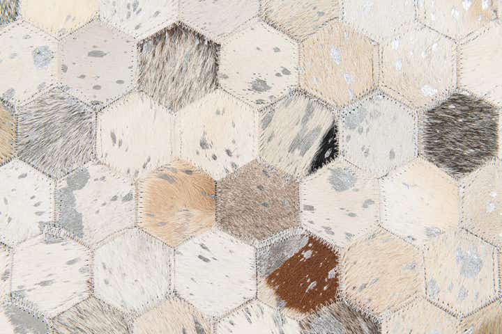 5' 1 x 8' 1 Cowhide Stocks Rug