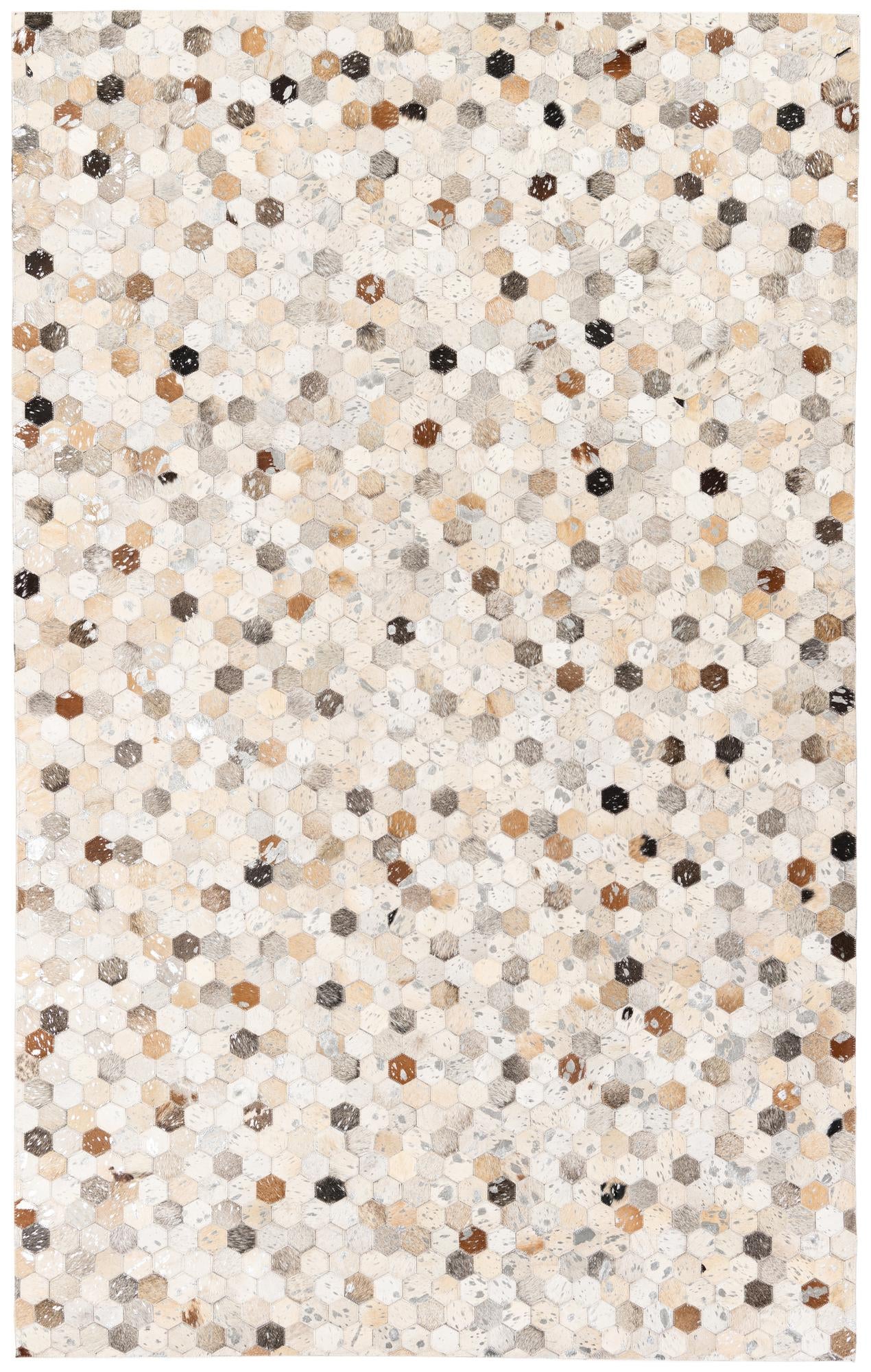 5' 1 x 8' 1 Cowhide Stocks Rug