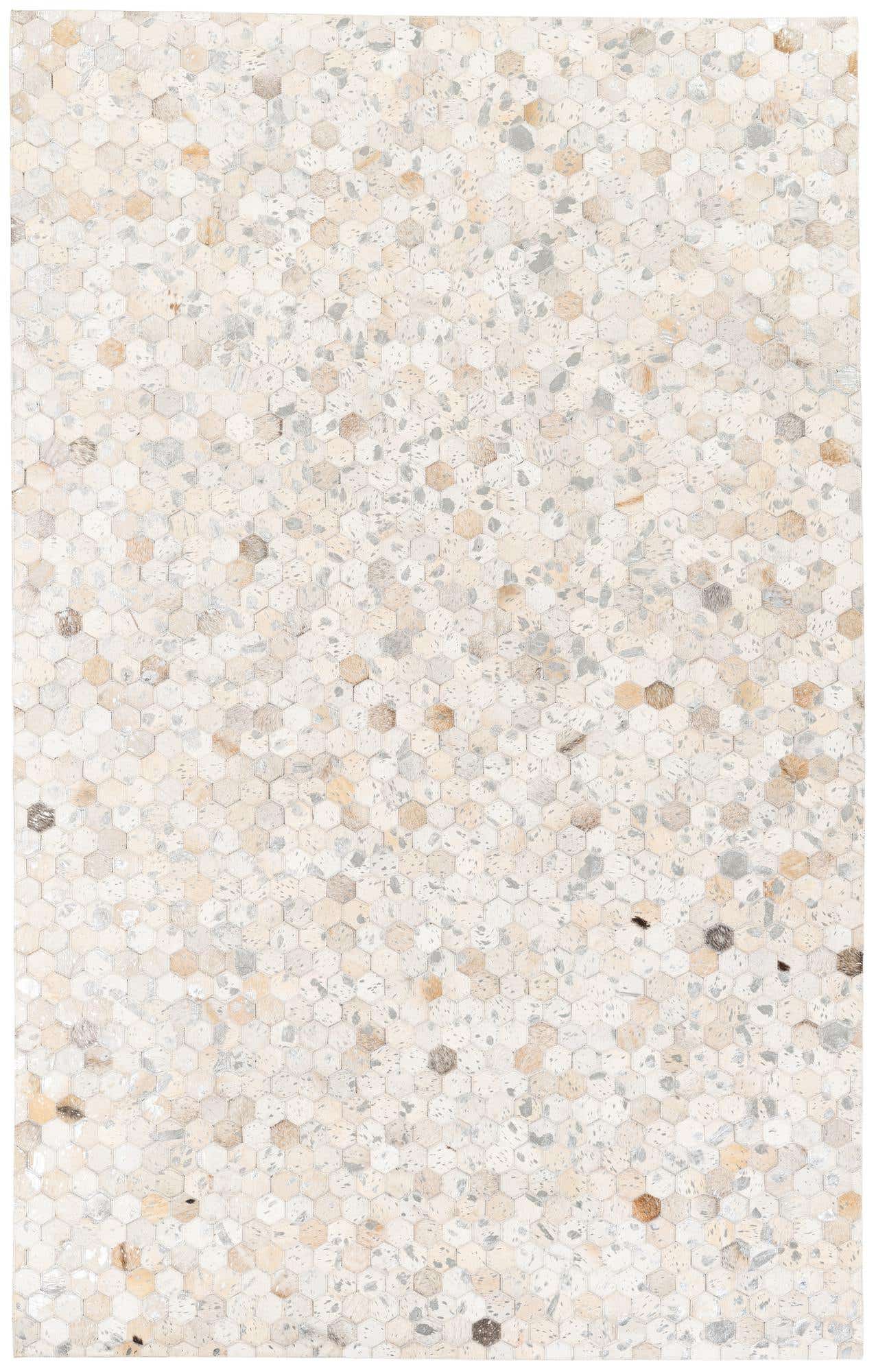 5' x 7' 11 Cowhide Stocks Rug