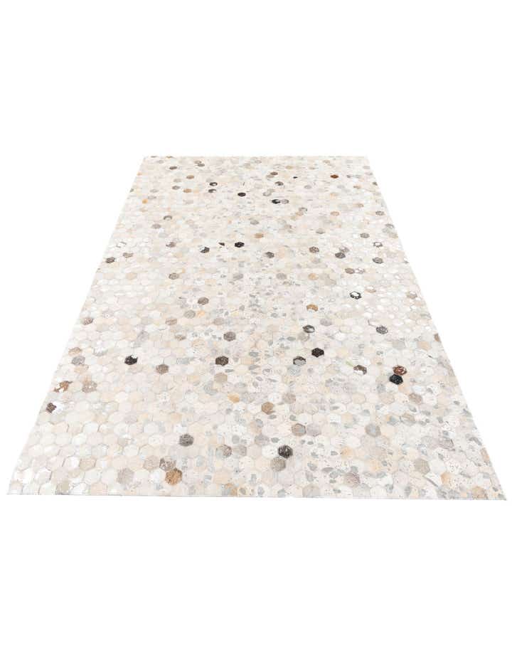 5' 1 x 7' 11 Cowhide Stocks Rug