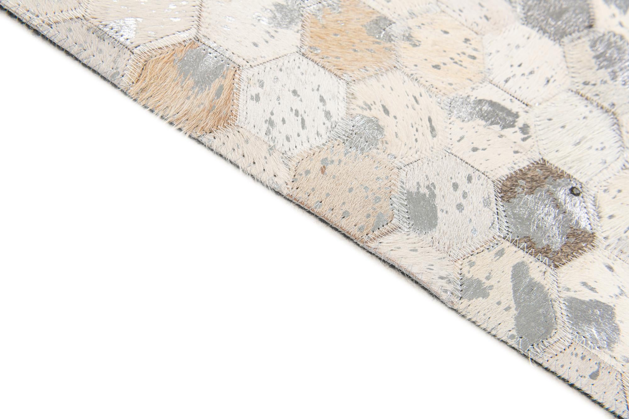 5' 1 x 7' 11 Cowhide Stocks Rug