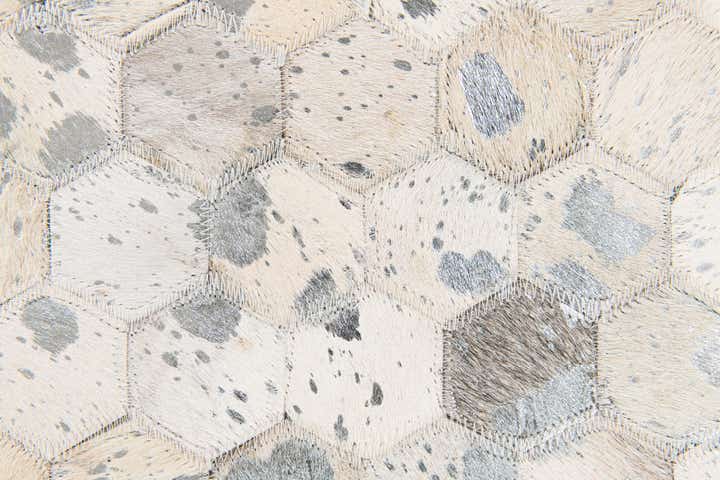 5' 1 x 7' 11 Cowhide Stocks Rug