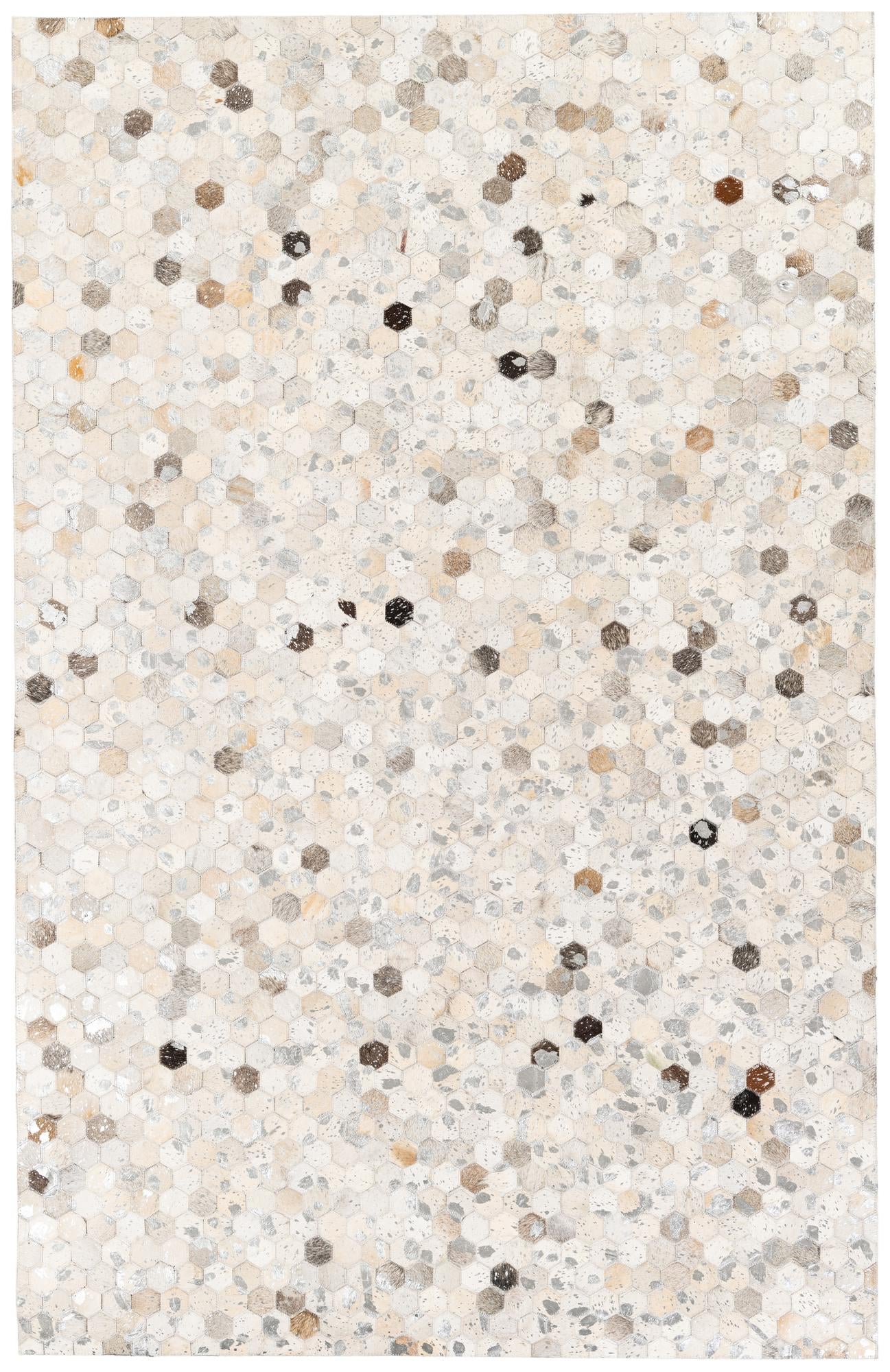 5' 1 x 7' 11 Cowhide Stocks Rug