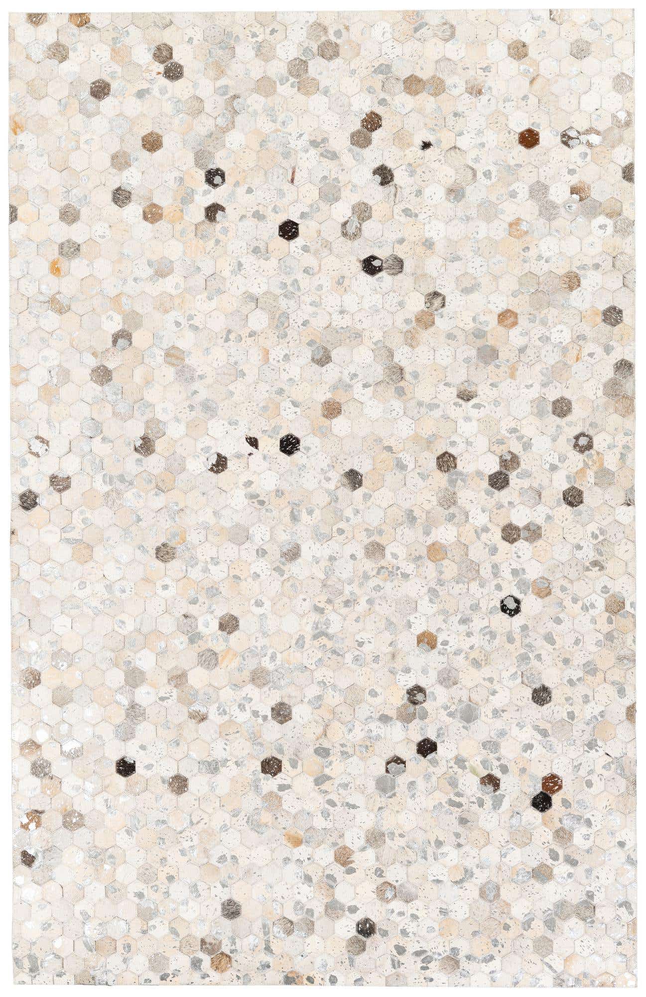 5' 1 x 7' 11 Cowhide Stocks Rug