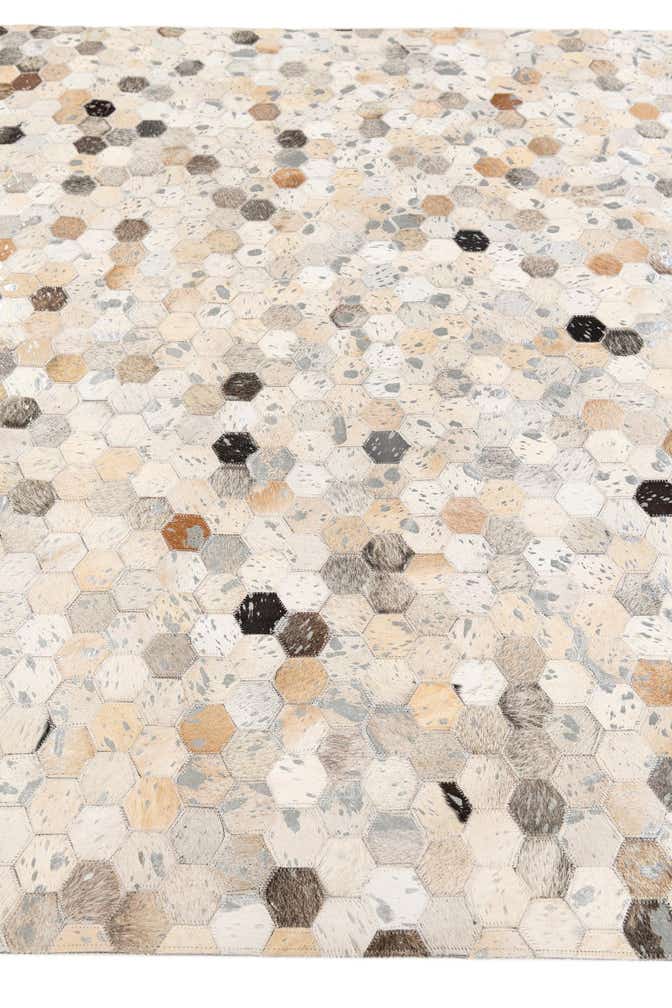 5' 1 x 7' 9 Cowhide Stocks Rug