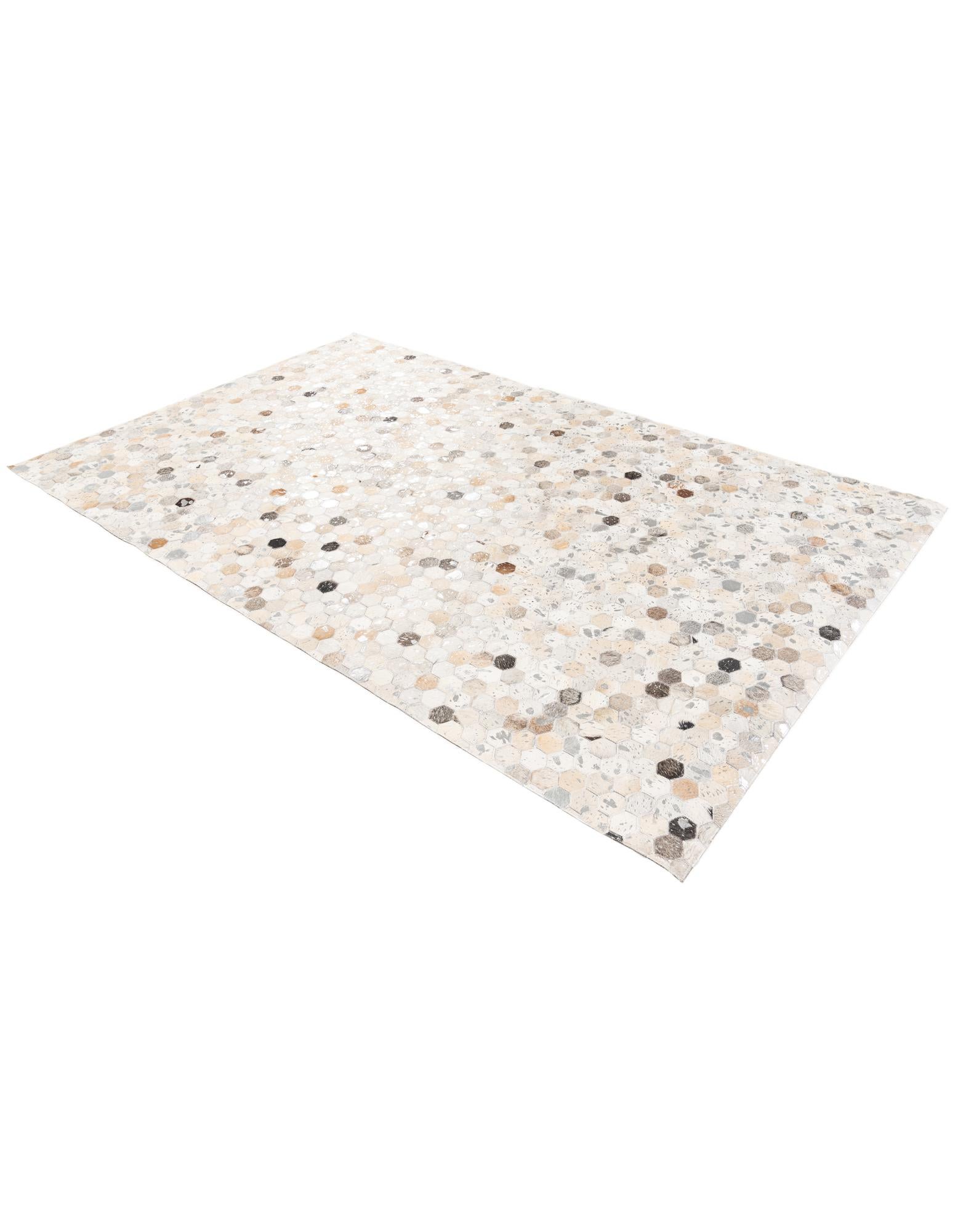 5' 1 x 8' Cowhide Stocks Rug