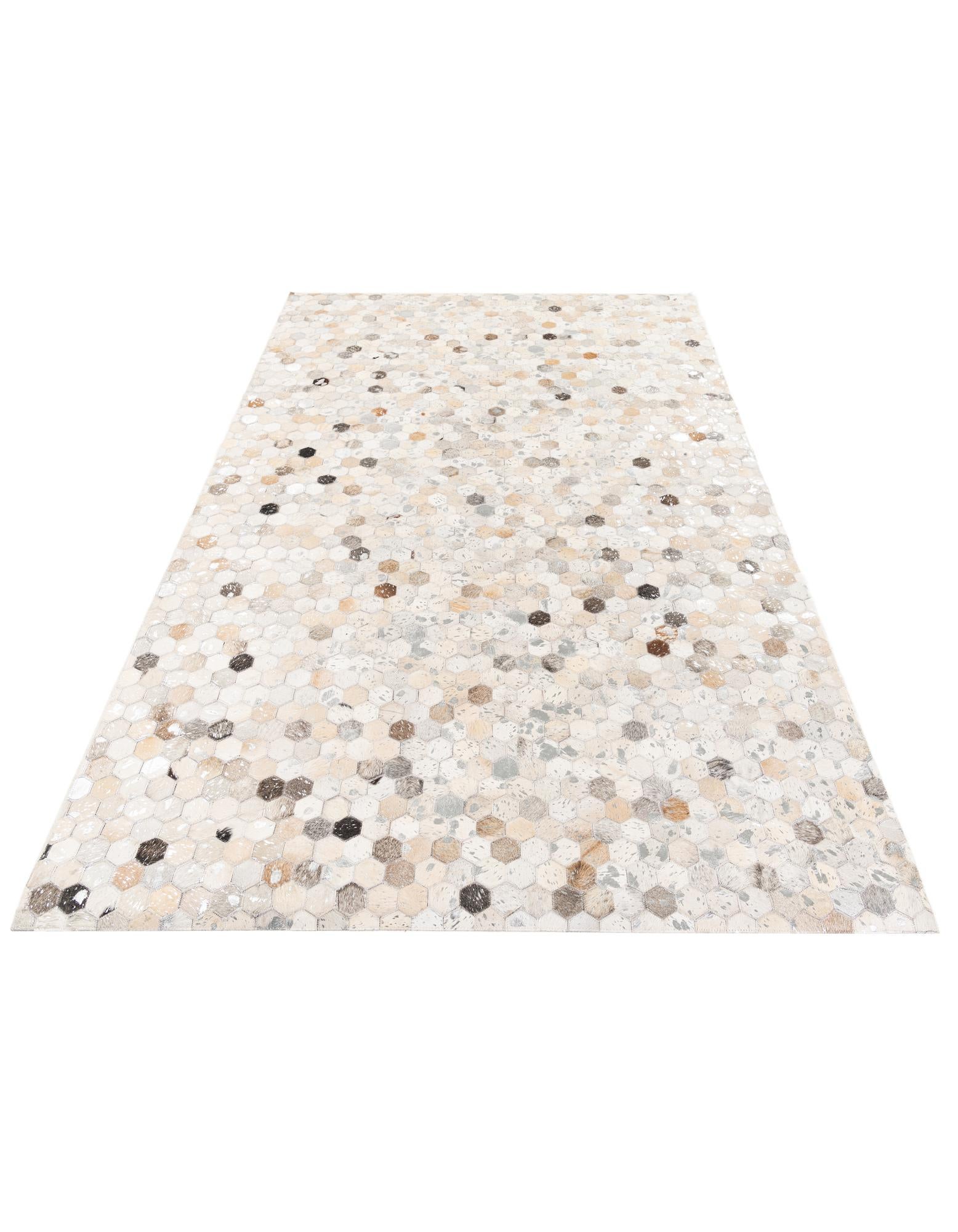 5' 1 x 8' Cowhide Stocks Rug