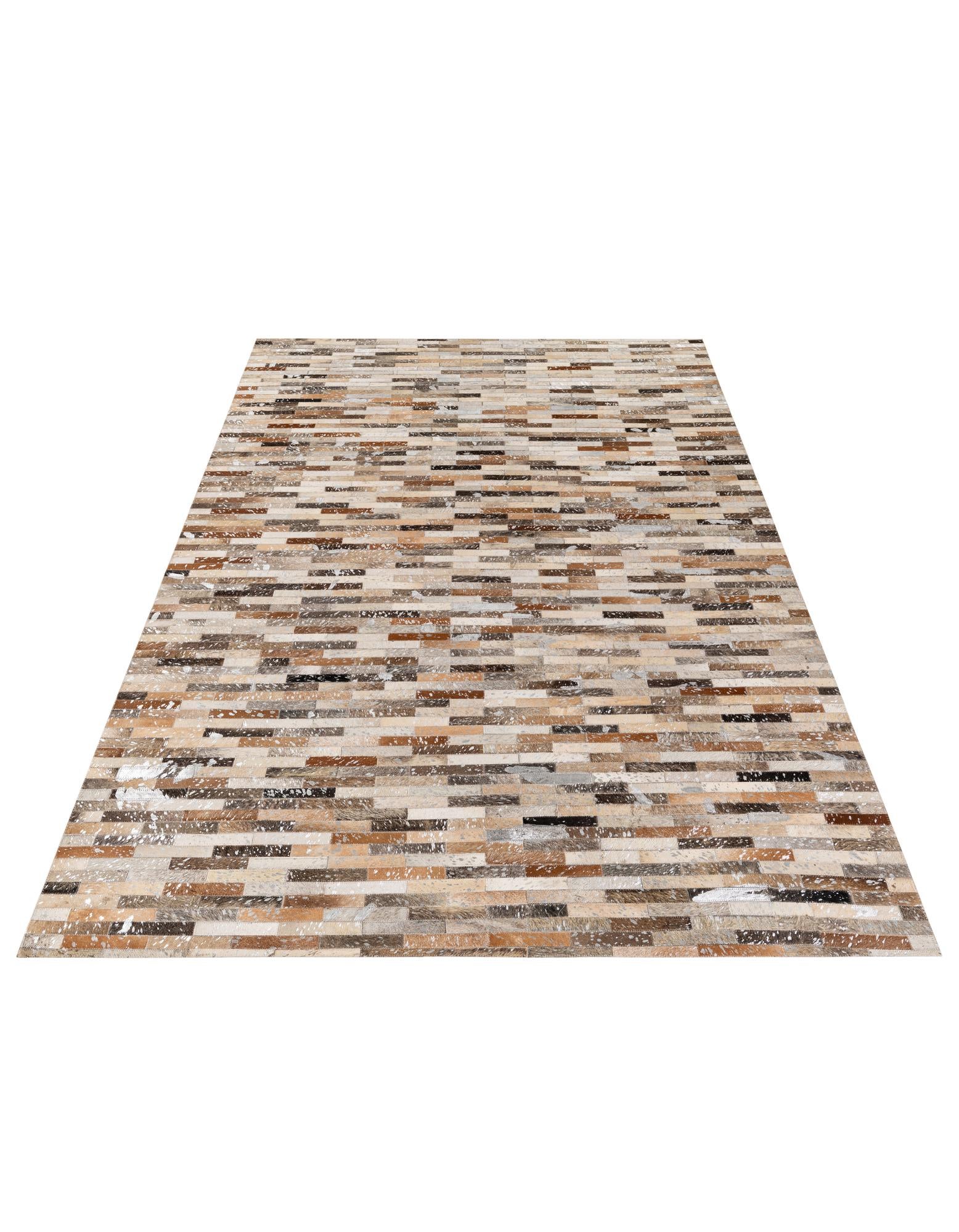 5' 4 x 7' 7 Cowhide Stocks Rug