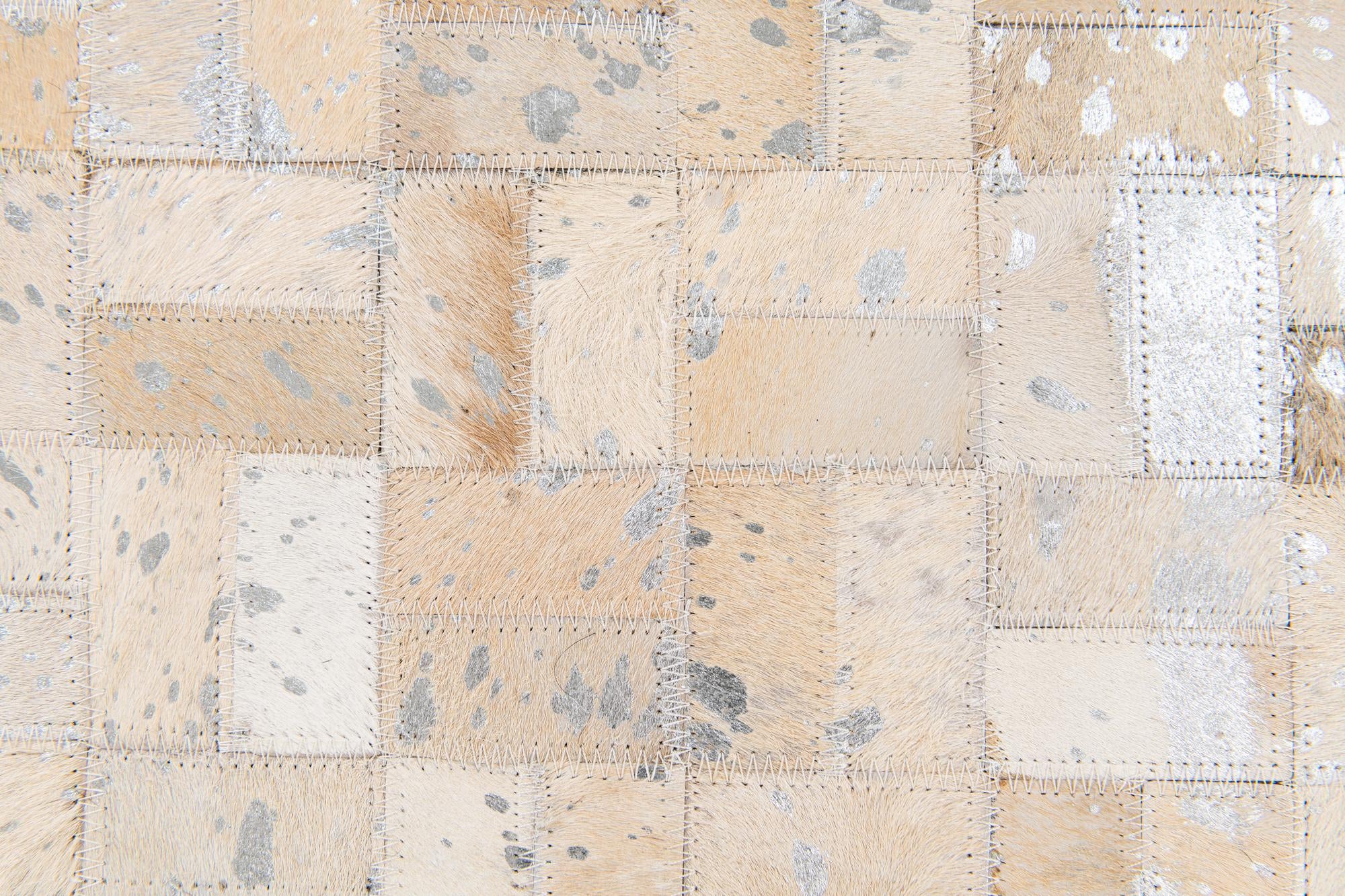 5' 3 x 7' 6 Cowhide Stocks Rug