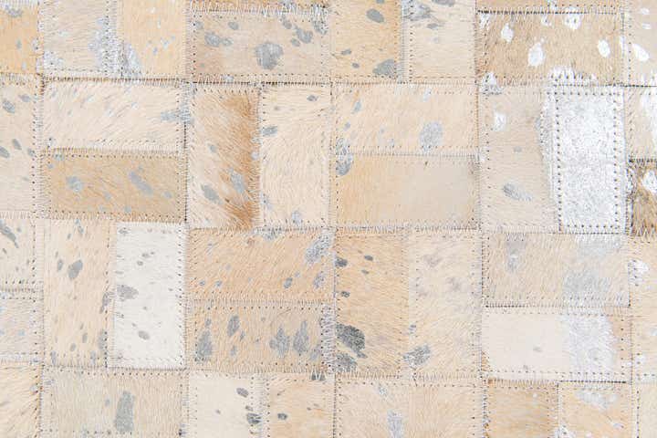 5' 3 x 7' 6 Cowhide Stocks Rug