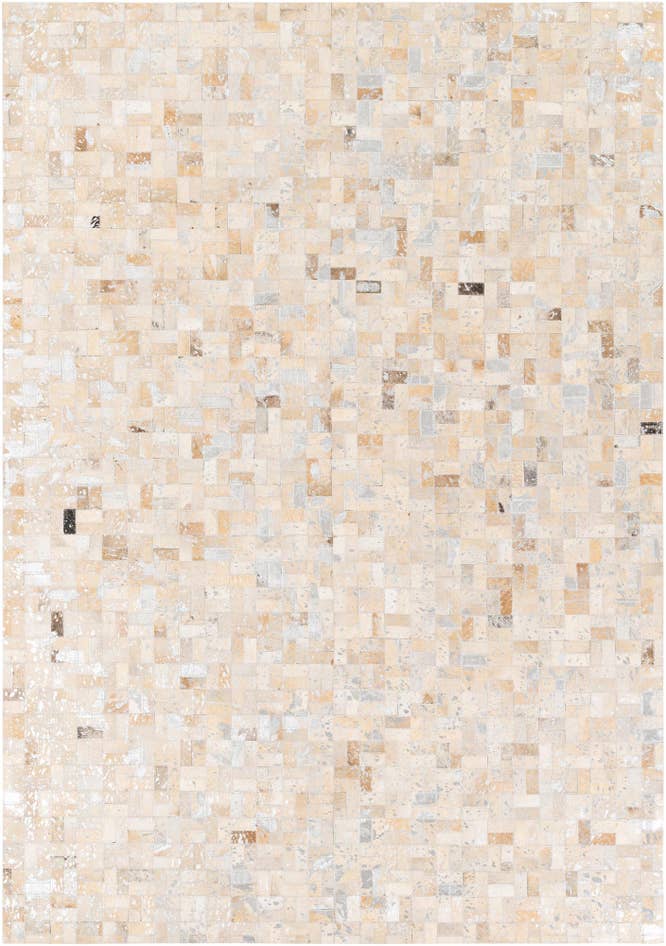 Detail image of 5' 3 x 7' 6 Cowhide Stocks Rug