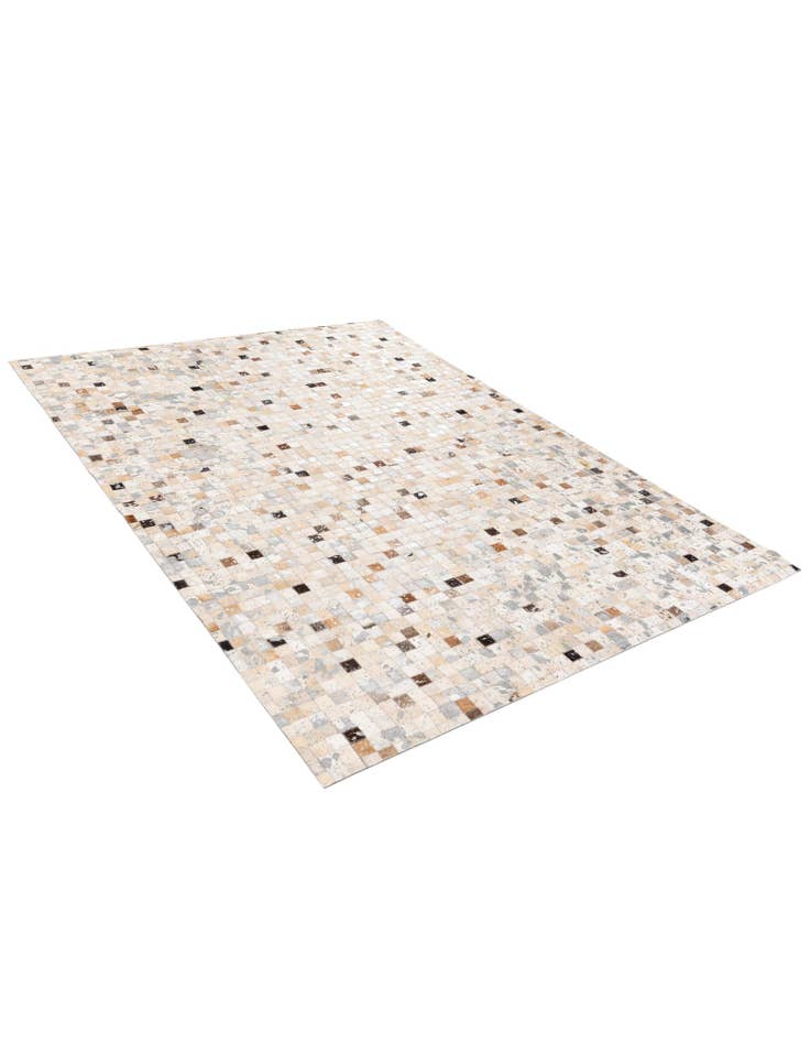 Detail image of 5' 5 x 7' 6 Cowhide Stocks Rug