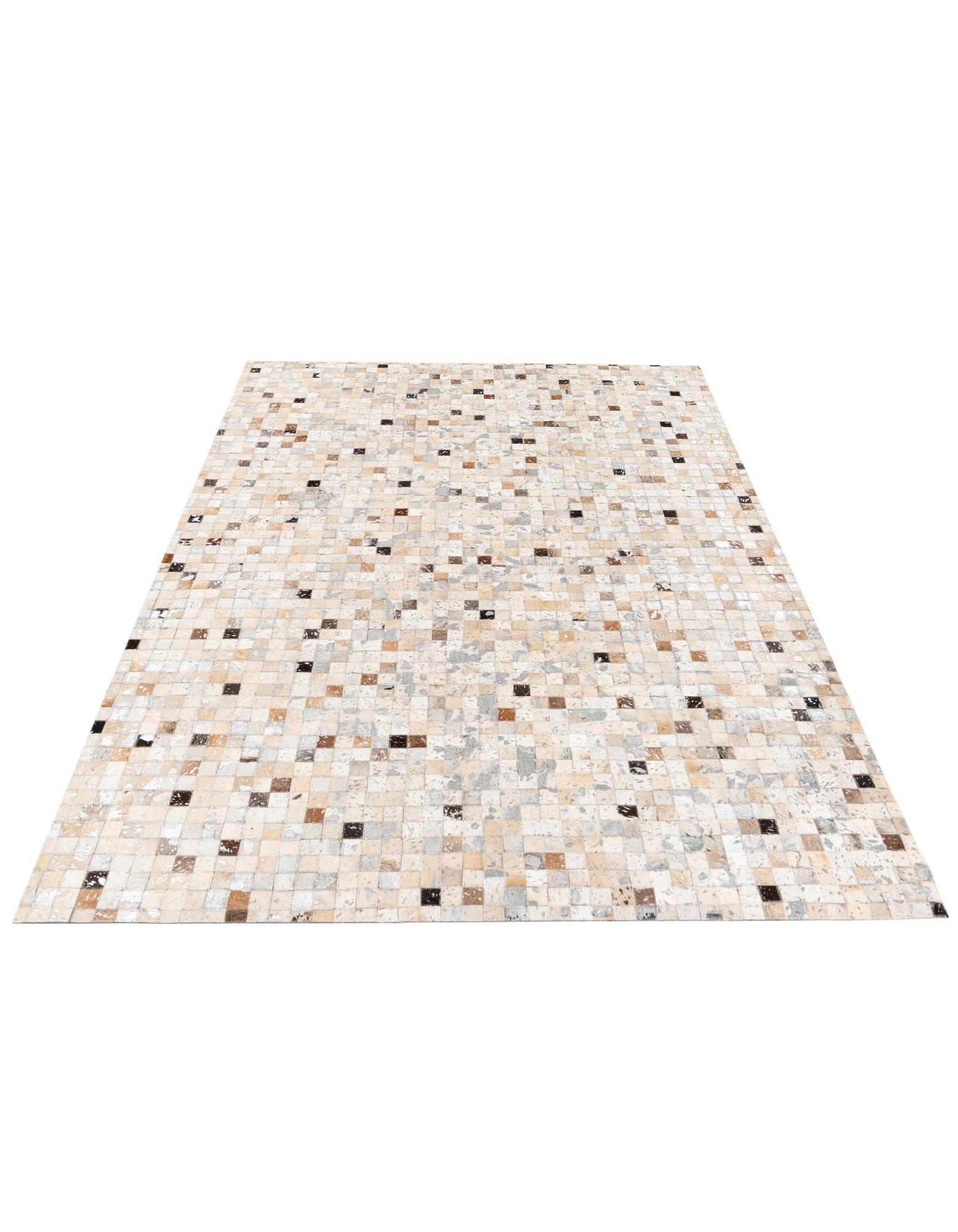 5' 5 x 7' 6 Cowhide Stocks Rug