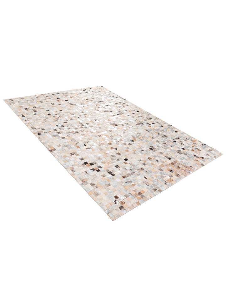 5' 4 x 7' 7 Cowhide Stocks Rug