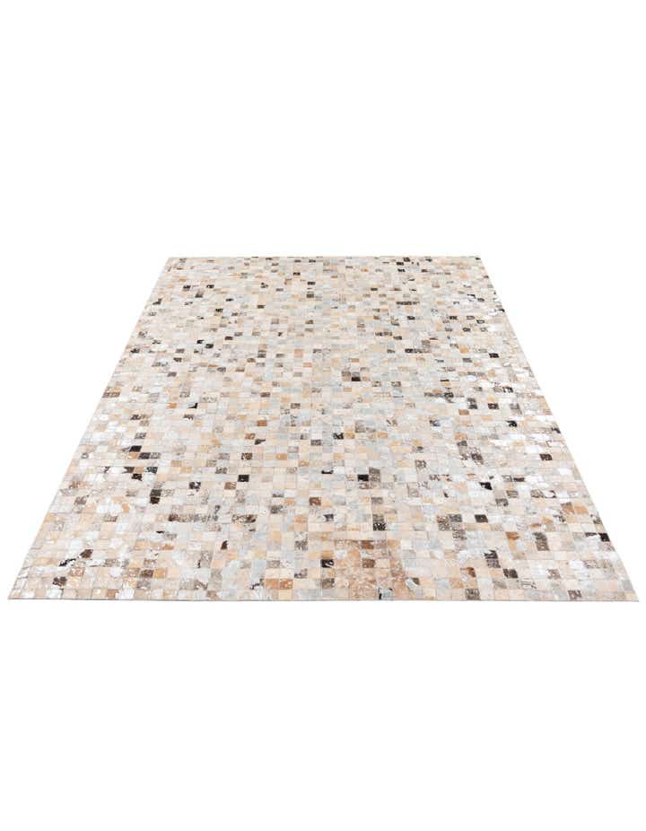 5' 4 x 7' 7 Cowhide Stocks Rug