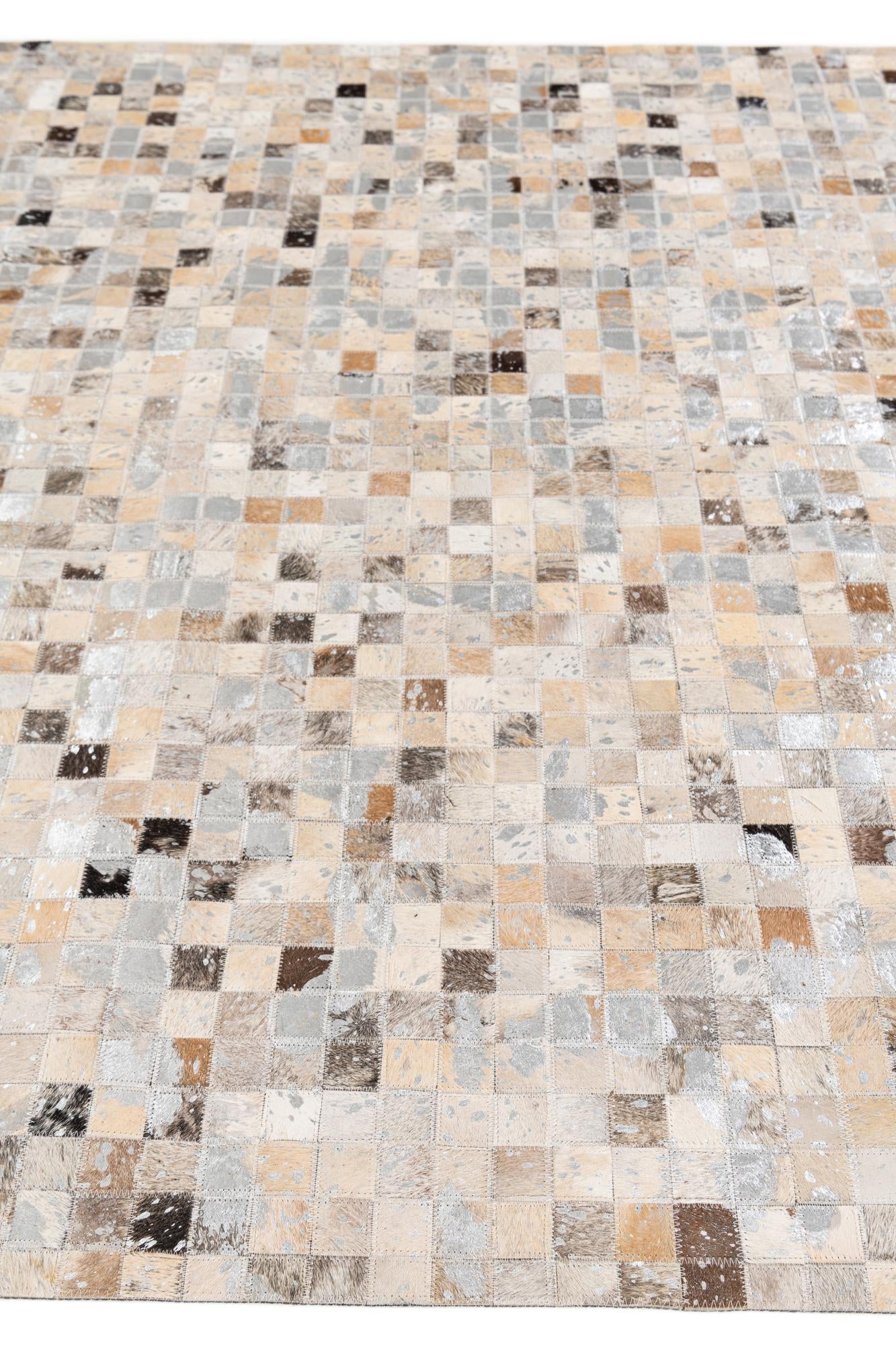 5' 4 x 7' 7 Cowhide Stocks Rug