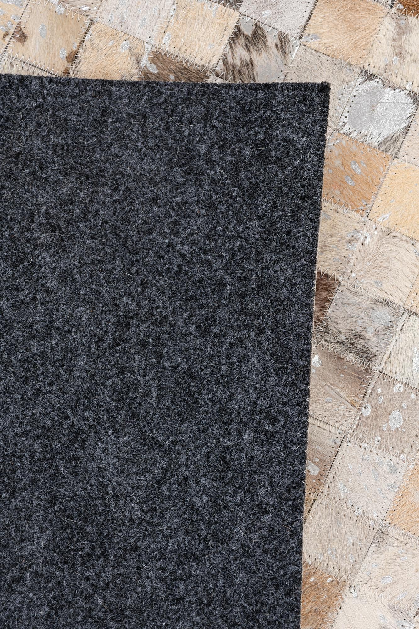 5' 4 x 7' 7 Cowhide Stocks Rug