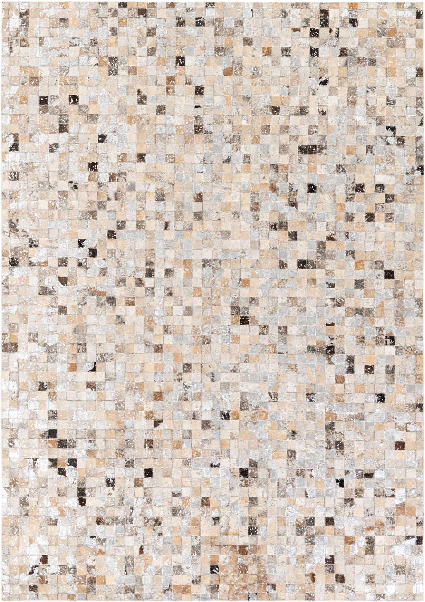 5' 4 x 7' 7 Cowhide Stocks Rug
