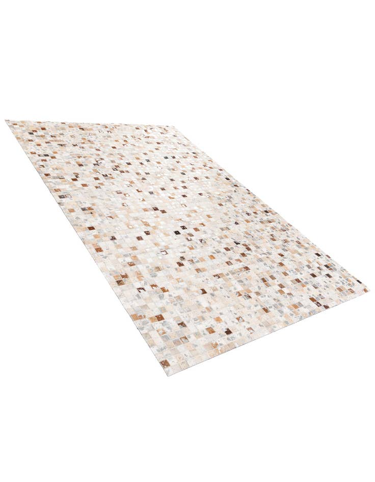 Detail image of 5' x 8' Cowhide Stocks Rug